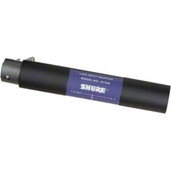 Shure a15la atenuador adaptador línea micro 50db