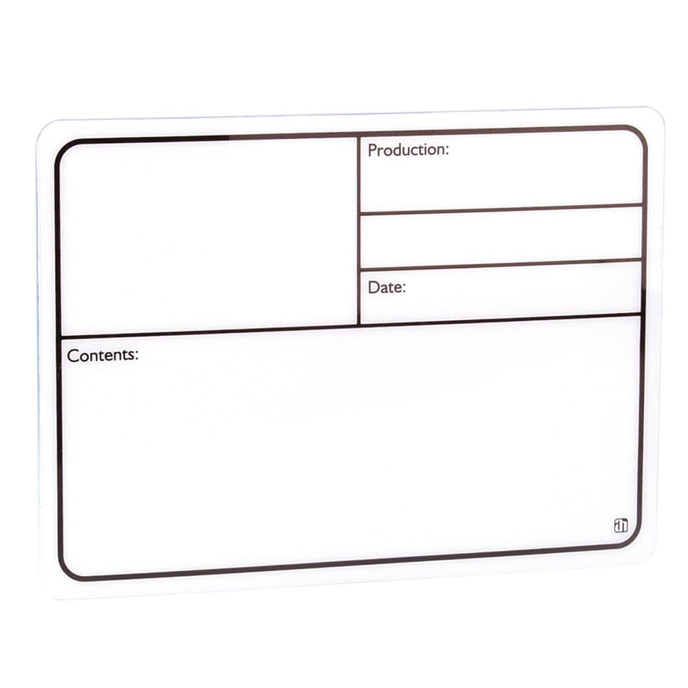 Adam Hall 88005 Etiqueta autoadhesiva para touring de plástico blanca 290x190mm