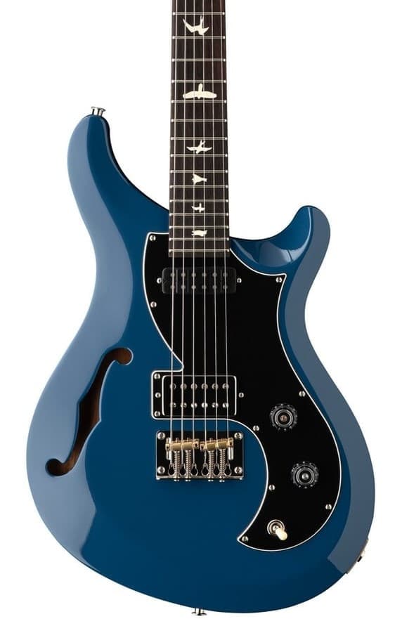 PRS S2 Vela Semihollow Space Blue Guitarra Eléctrica