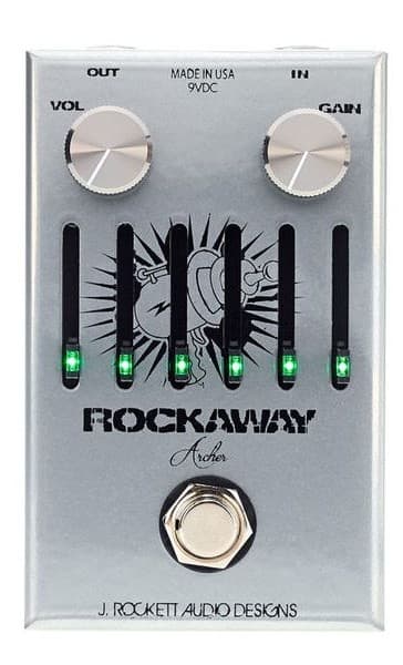 J Rocket Steve Rockaway Archer Stevens Signature Pedal Overdrive/Boost/EQ