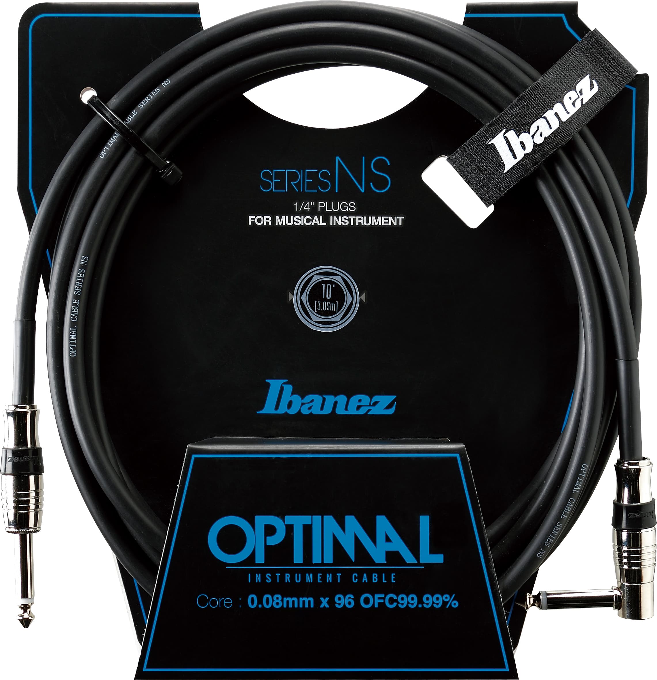 Ibanez Optimal NS10L Cable Guitarra Acodado 3 metros