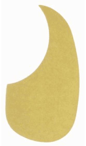 Allparts PG-0090-031 Golpeador guitarra acústica autoadhesivo crema