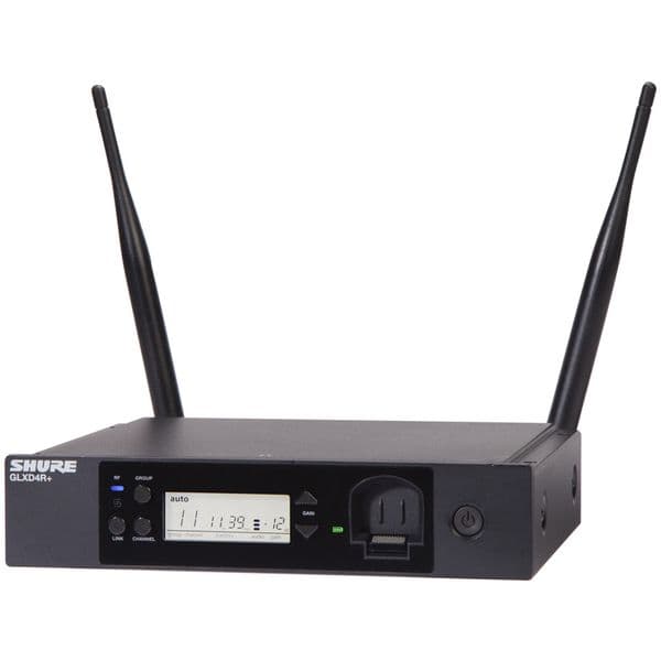 Shure GLXD4R+ Z4 Receptor Inalámbrico Digital GLXD+ 2.4 & 5GHz Enracable