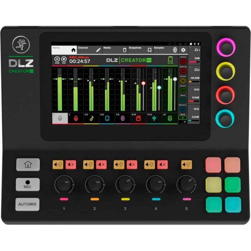 Mackie DLZ CREATOR XS Mixcaster Series Mezclador Streaming