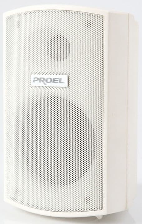 Proel XE35TW Altavoz de Instalación en Superficie ( Color Blanco ) Pareja
