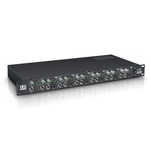 LD SYSTEMS HPA 6 Amplificador de Auriculares 6 Canales 19"