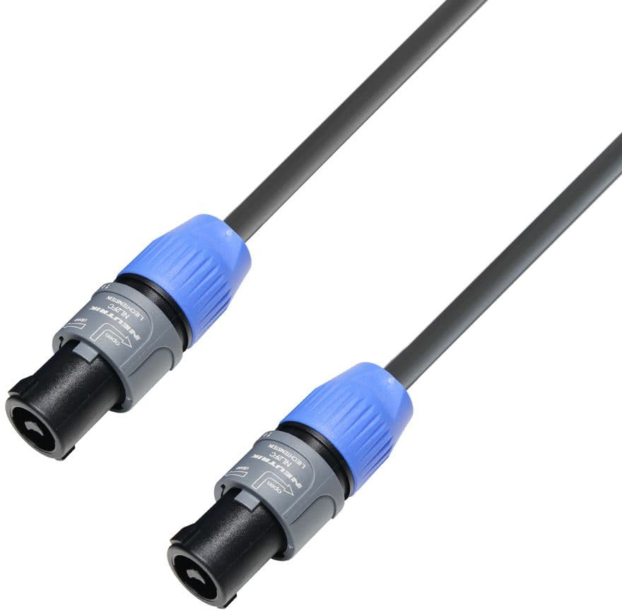 Adam Hall K5 S225 SS0500 Cable de Speakon 2 Pines a Speakon 2 Pines 5 m