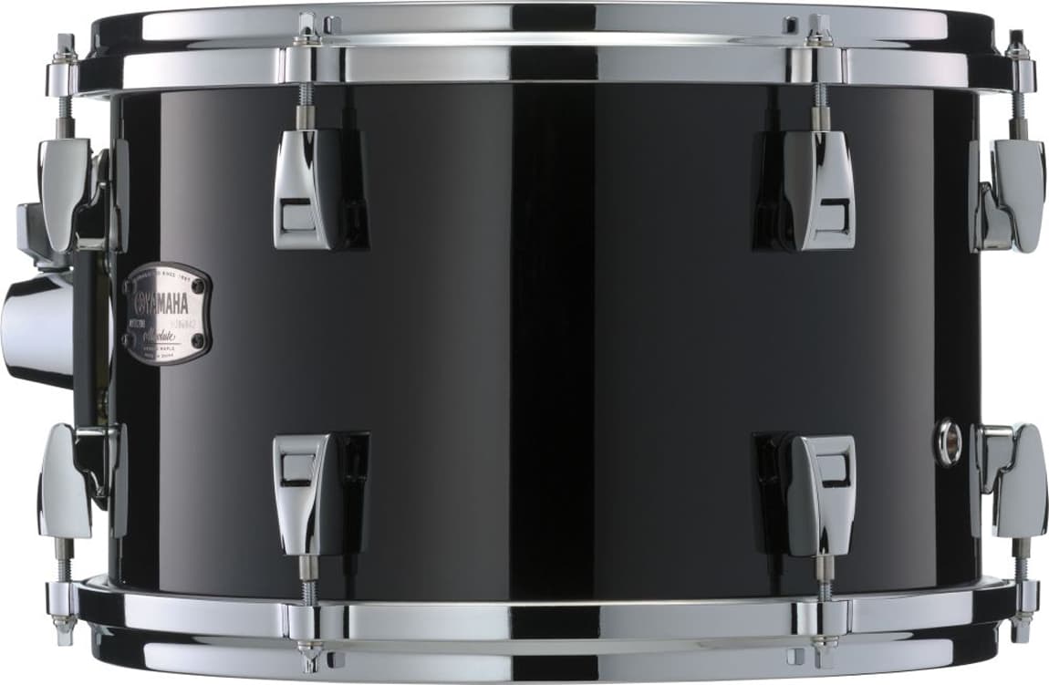 Yamaha AMB1814 SOB Absolute Hybrid Maple Solid Black Bombo para Batería