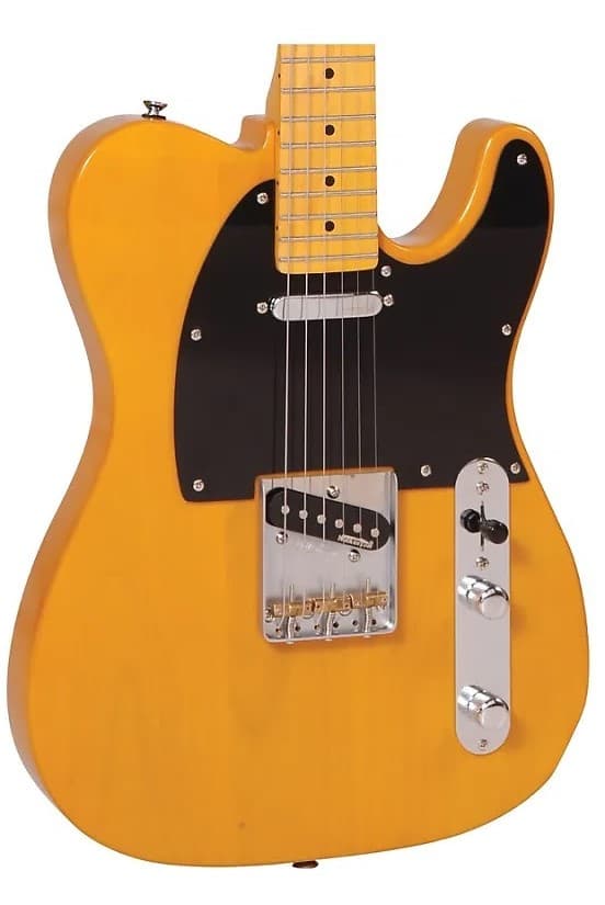 Vintage V52BS electric guitar butterscotch