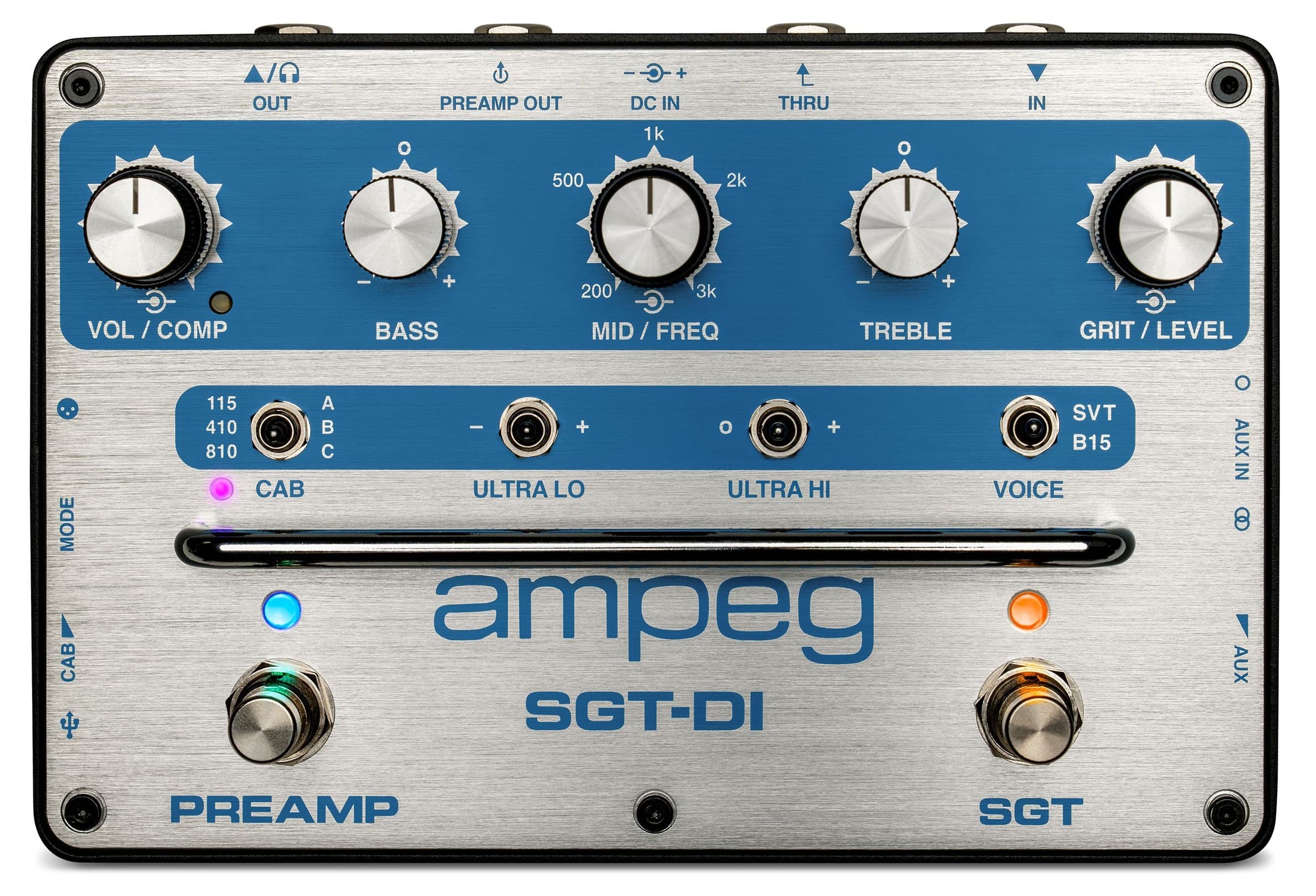 AMPEG SGT-DI Blue Line Anniversary Preamplificador Bajo