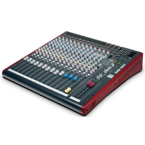 Allen & Heath ZED-16FX Mezclador con 10 entradas mono, 3 estéreo, USB