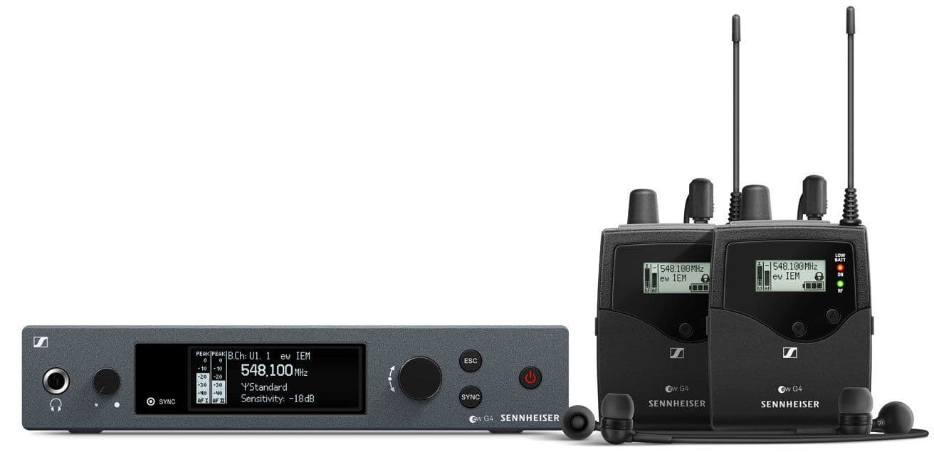 Sennheiser EW IEM G4 TWIN RANGO B Sistema In Ear