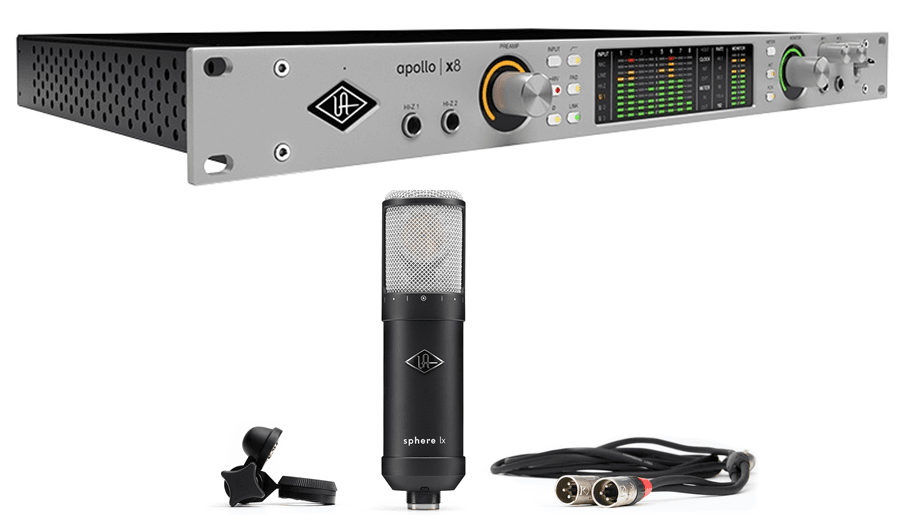 Universal Audio Apollo x8 Gen 2 Essential Interfaz Audio Thunderbolt + Micrófono Sphere LX Gratis