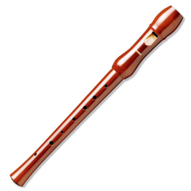 Hohner 9555 Flauta Madera Peral Digitación Alemana 2 piezas