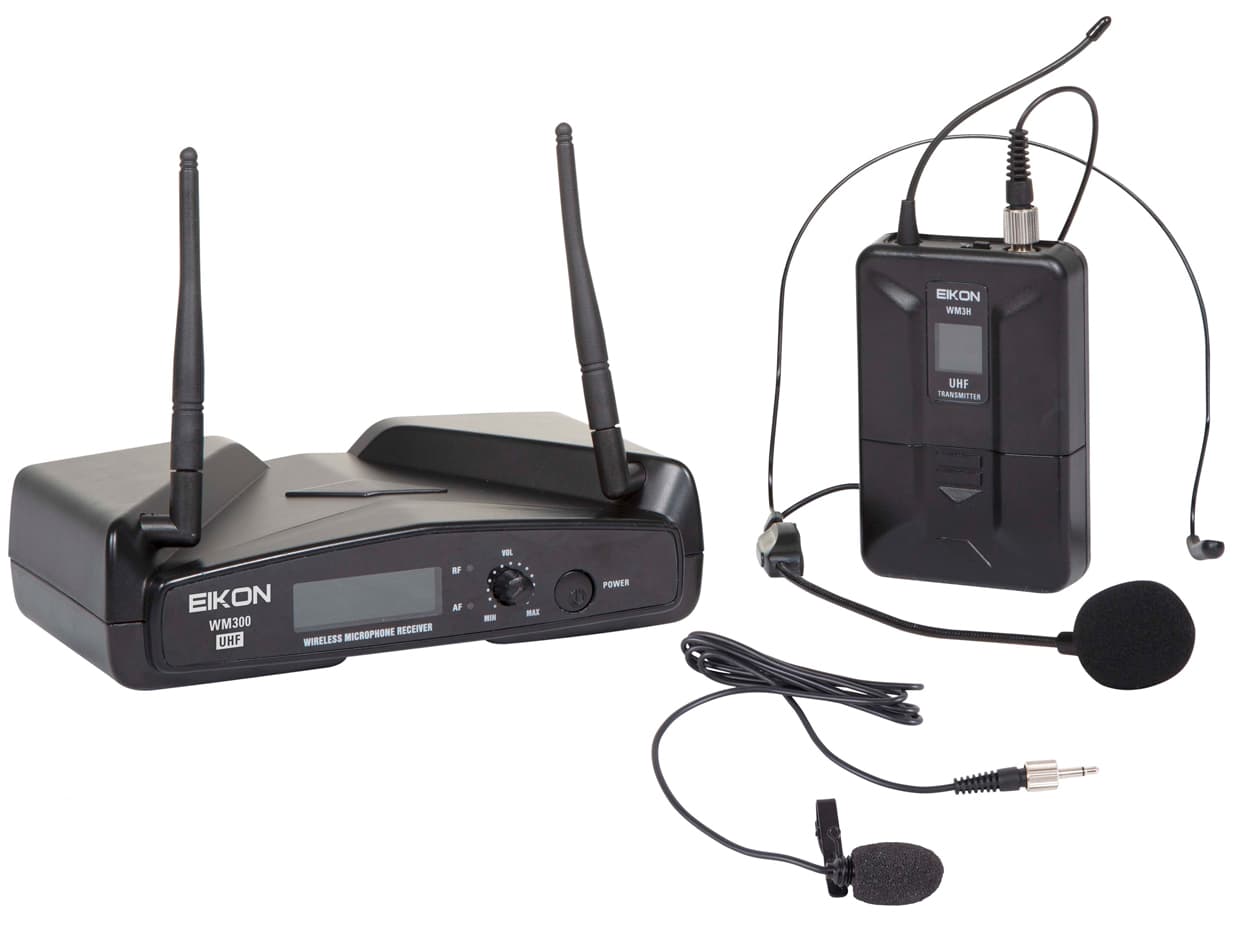 Eikon WM300H. Sistema Micrófono Inalámbrico de Diadema UHF