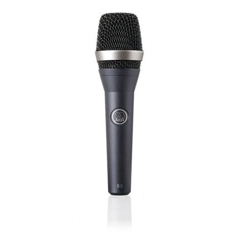 AKG D-5 S Microfono D5 S Directo ,con pinza SA45. AKG con interruptor