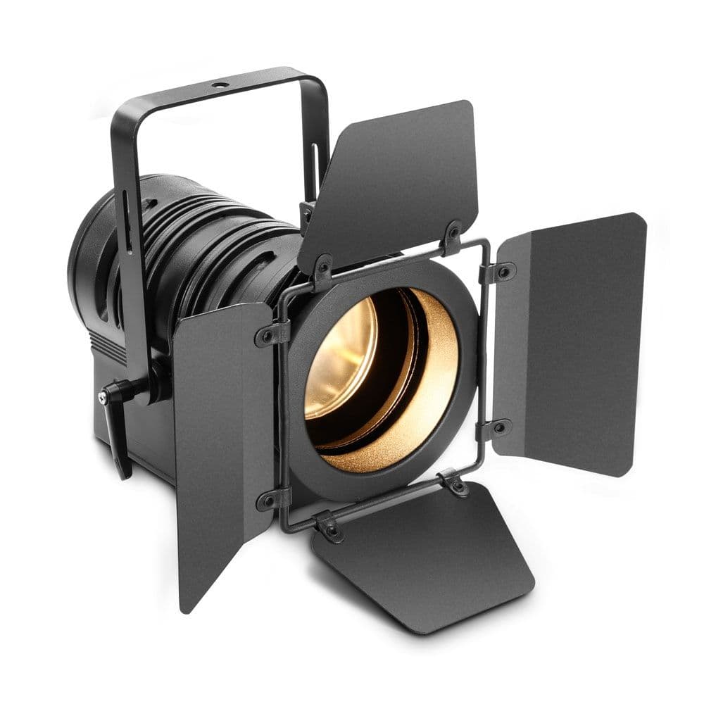 Cameo TS 40 WW Foco para teatro con lente plano-convexa y LED blanco cálido de 40 W en una carcasa negra