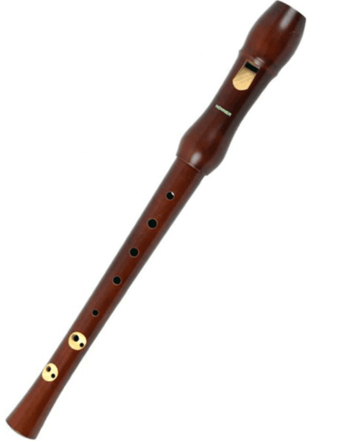 Hohner 9556 Flauta Soprano Madera Peral Barnizada Doble agujero