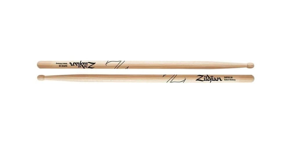 Zildjian S5BWN Baquetas Super 5B Hickory Natural S5BWN