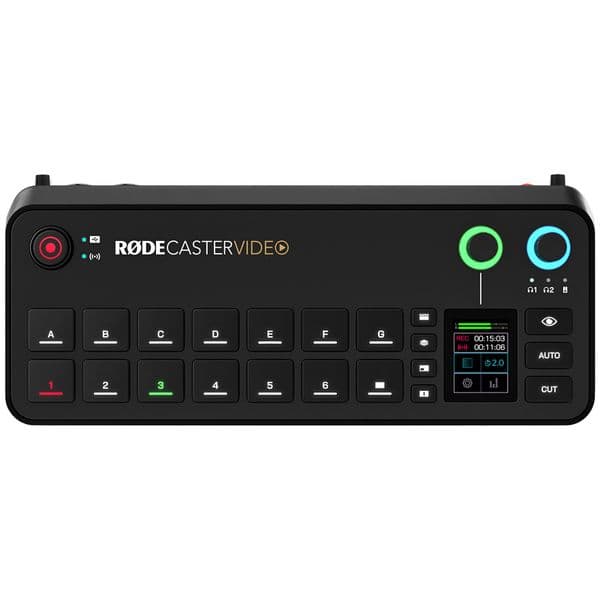 Rode Rodecaster Vídeo Estudio de producción