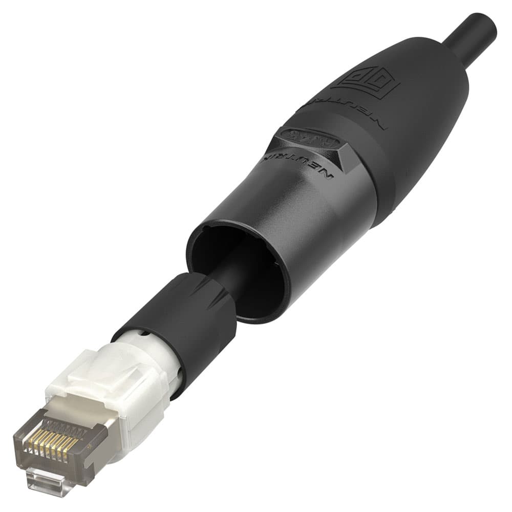 Neutrik NE8MXR-B-TOP EtherCON Housing / Retractable