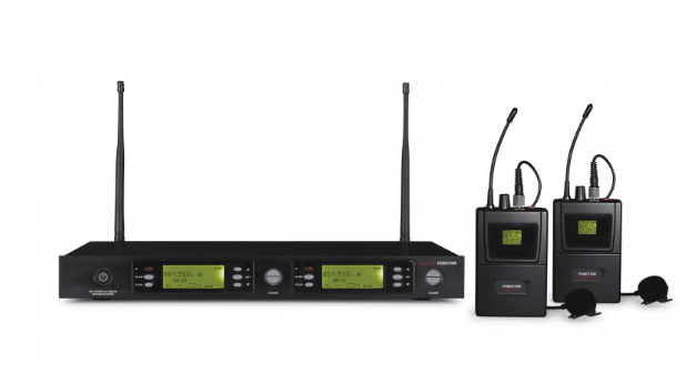 Fonestar MSH-892-570 Micrófono Inalámbrico Doble Petaca UHF