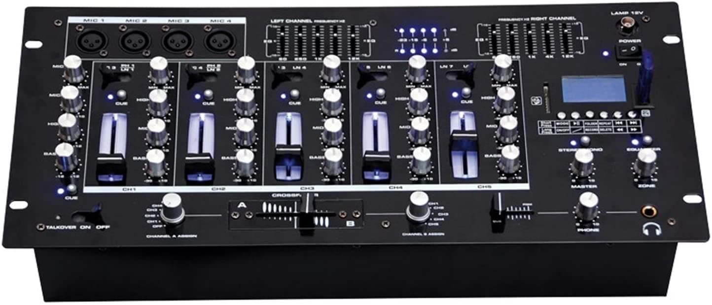 BST ACTIV218 Mezclador Dj de 6 Canales