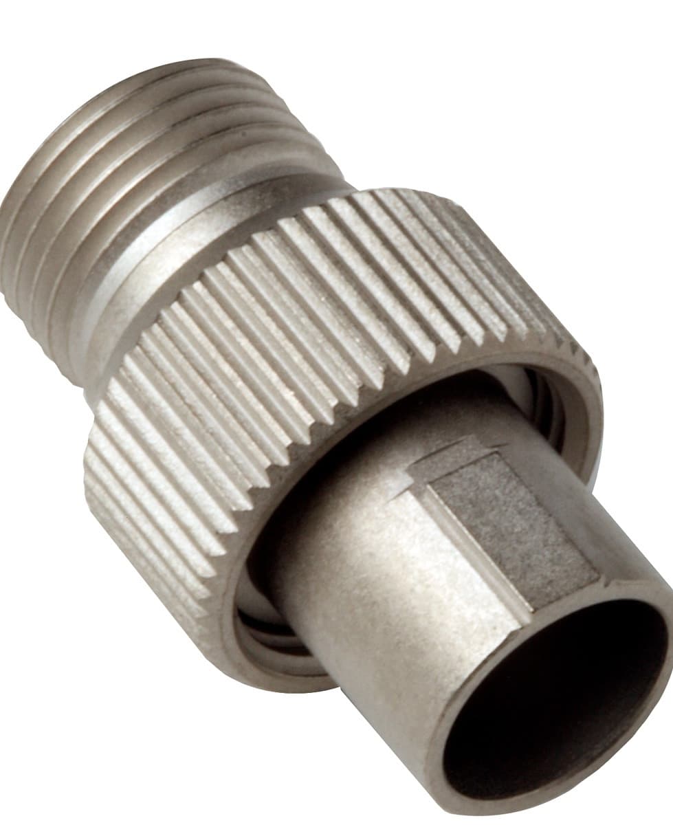 SHURE WA340 Adaptador de rosca conectores TA4F para transmisores UR1, UR1M