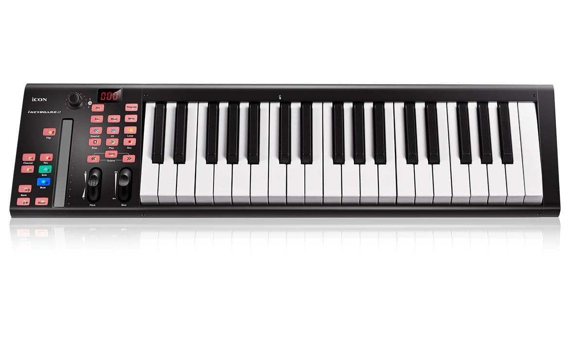 Icon iKeyboard 4X Teclado Controlador MIDI 37 Teclas