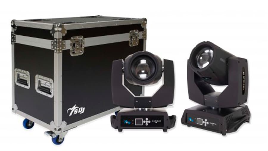 SDJ CLBEAM7RKIT. Set Cabezas Móviles Club Beam + Flightcase