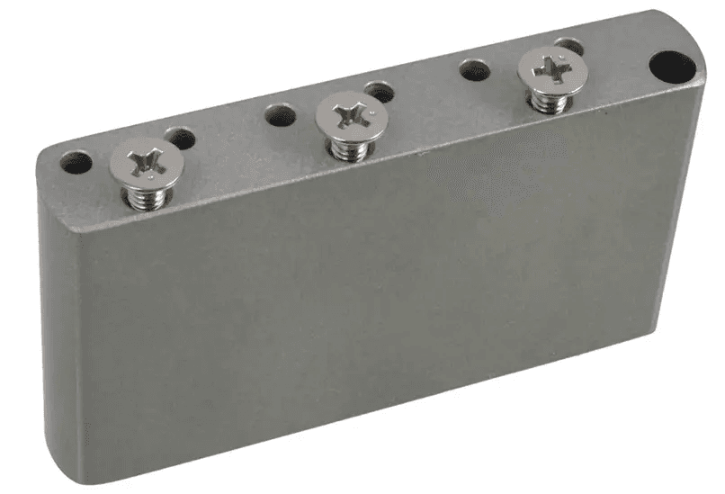 Allparts BP-0486-000 Bloque de acero para trémolo de estilo vintage