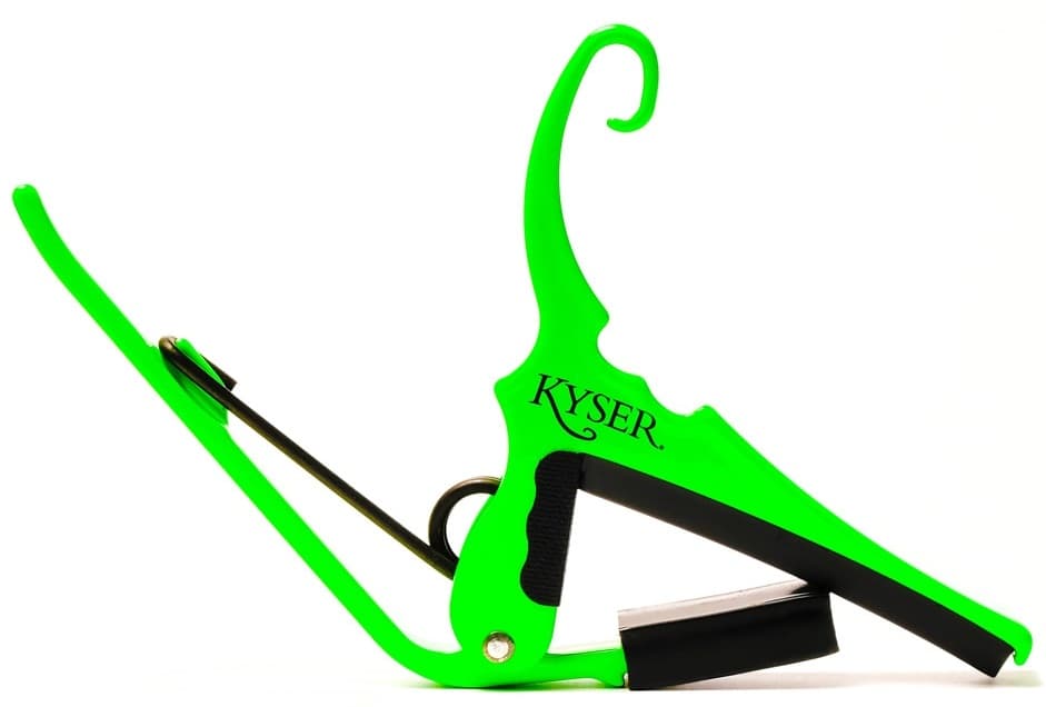 Kyser KG6NGA Neon Green Cejilla Acústica/Eléctrica