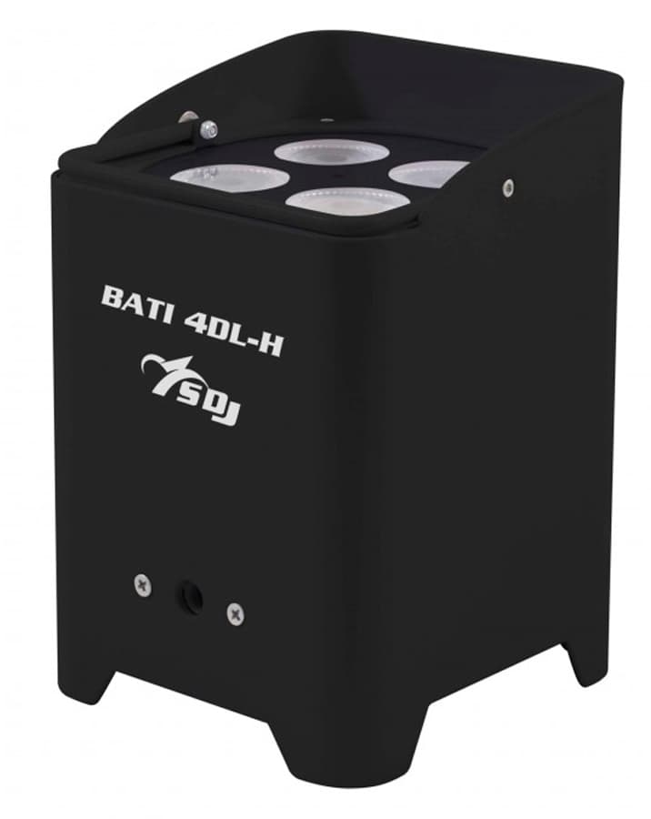 SDJ BATI4DLH. Foco LED de Batería 4 x 12W RGBWA-UV
