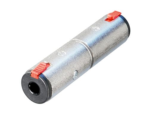 Neutrik NA3 JJ Adaptador de Jack Hembra Stereo a Jack Stereo Hembra