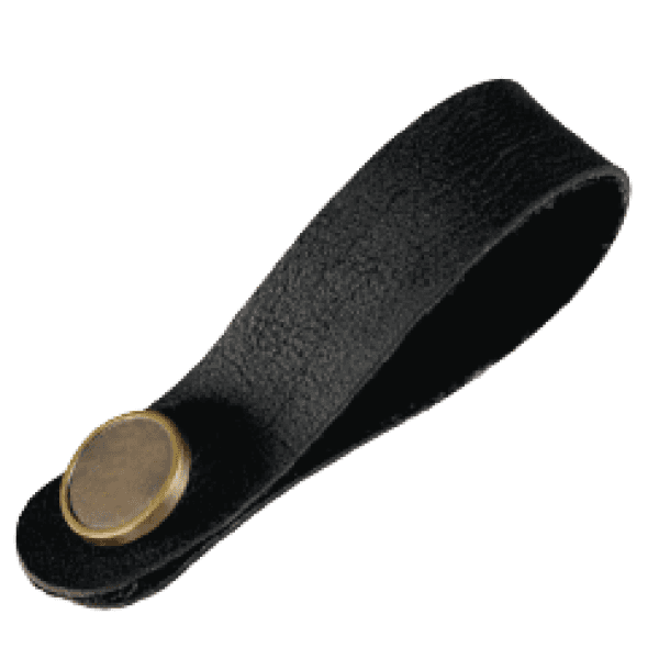 Basso QRV2 Enganche Para Brazo De Guitarra, Bajo Y Ukelele Negro 2,2 X 21C