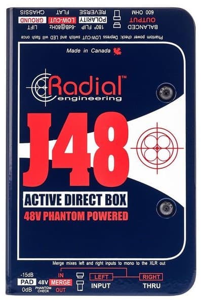 Radial Engineering J48 DI Activa 48V