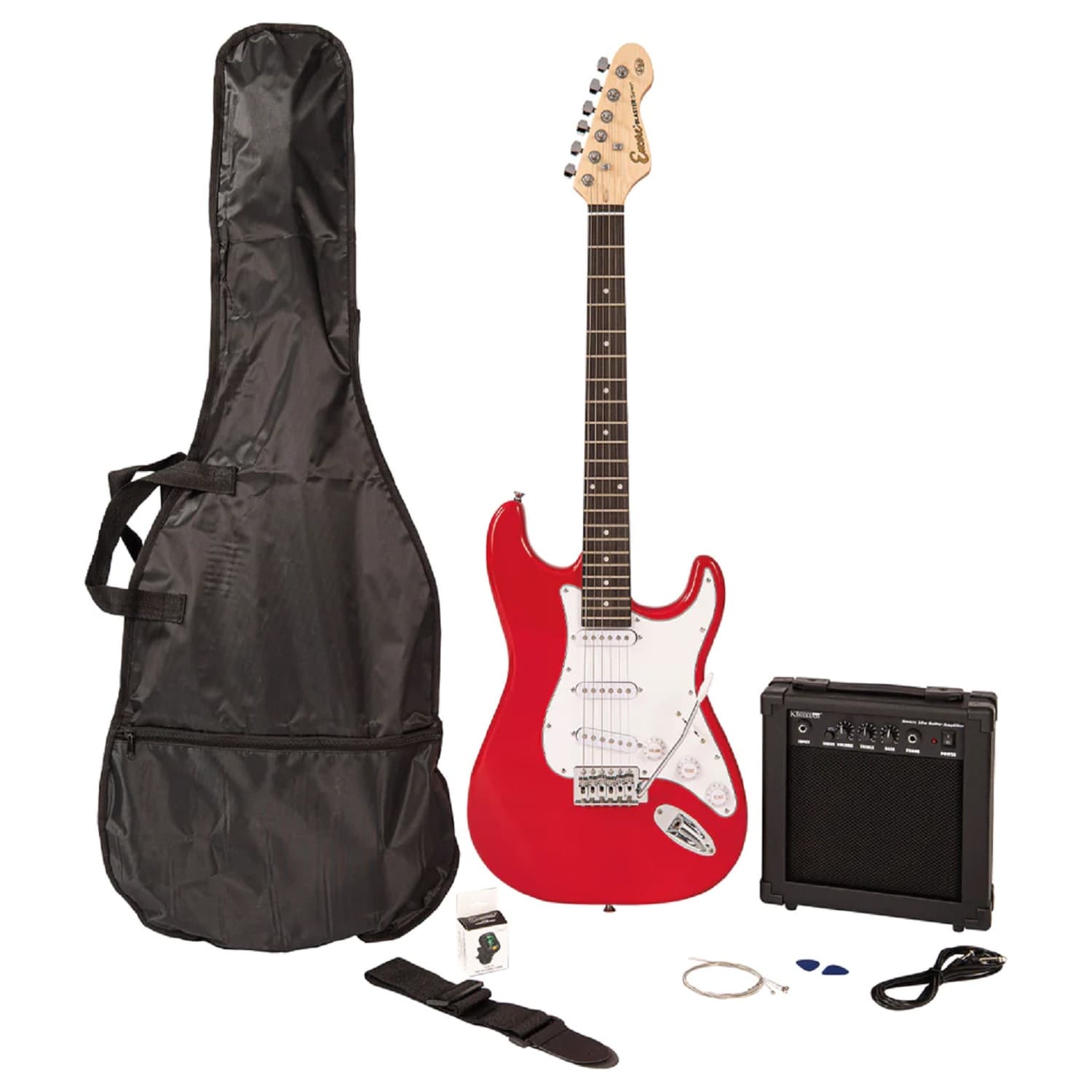 Encore E60RD Pack Guitarra Eléctrica