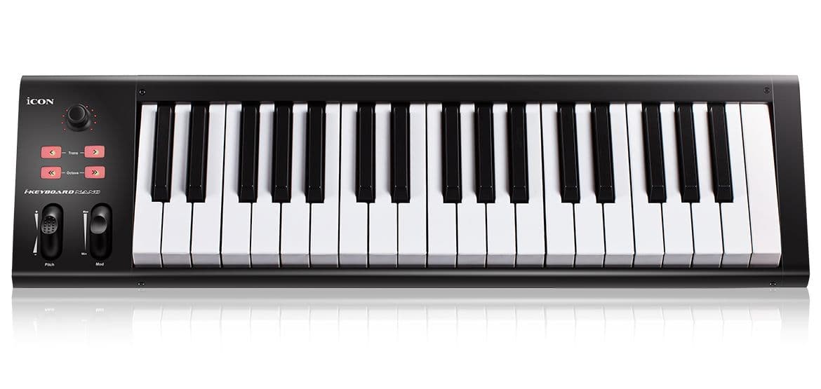 Icon iKeyboard 4 Nano Teclado Controlador MIDI 37 Teclas