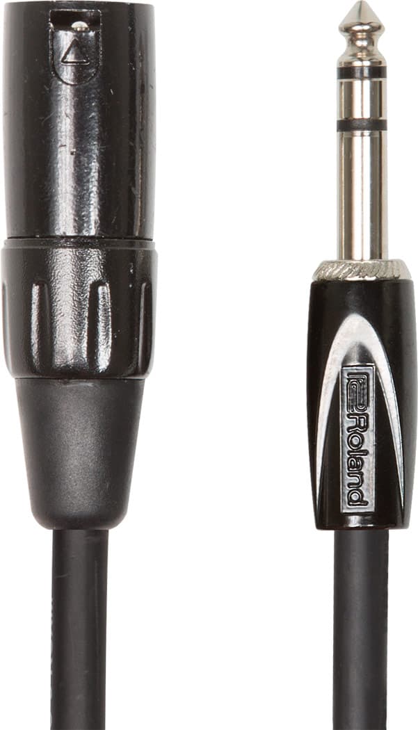 Roland RCC5TRXM XLR Macho a Jack Stereo 1,5 metros