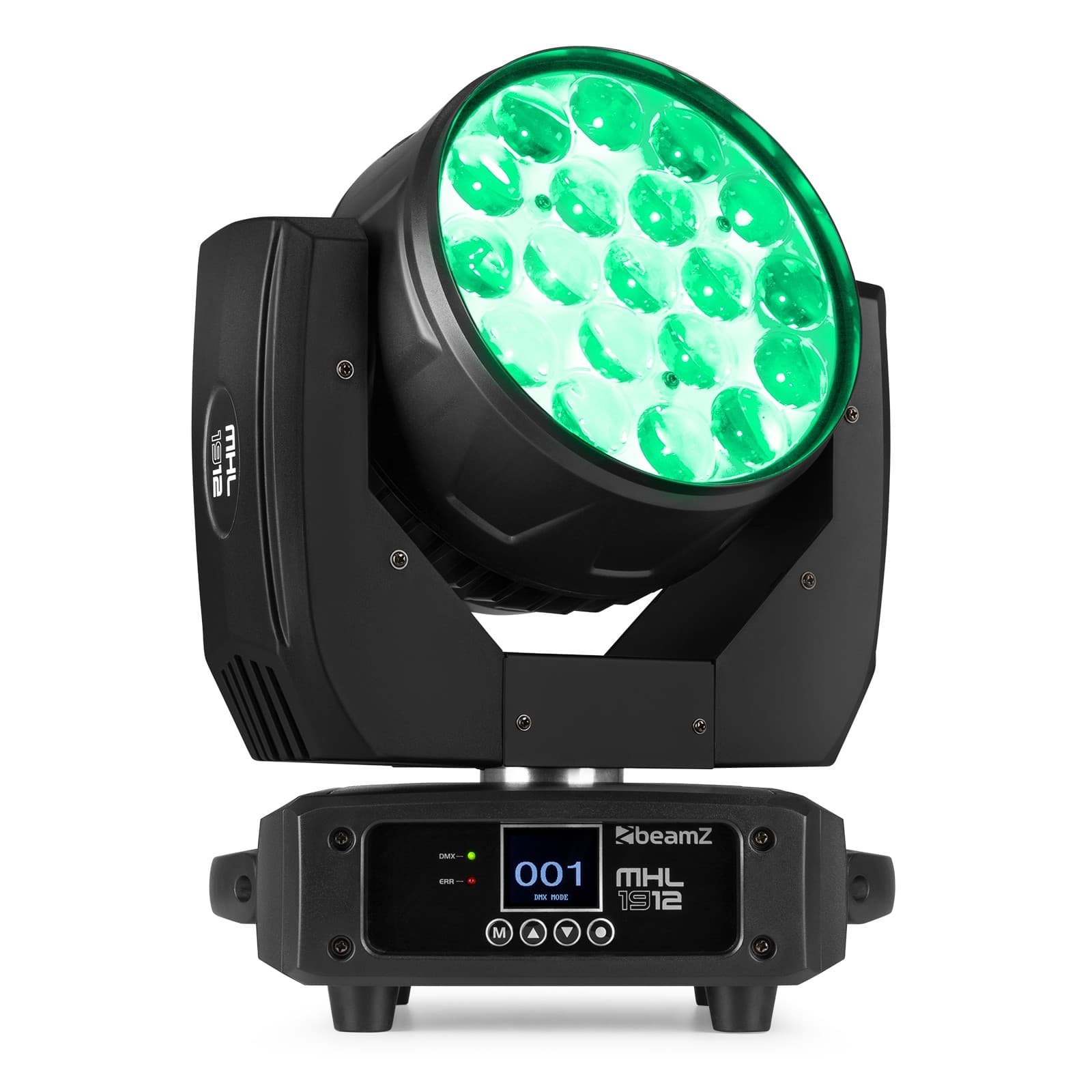 Beamz MHL1912 Cabeza Móvil Wash Zoom RGBW