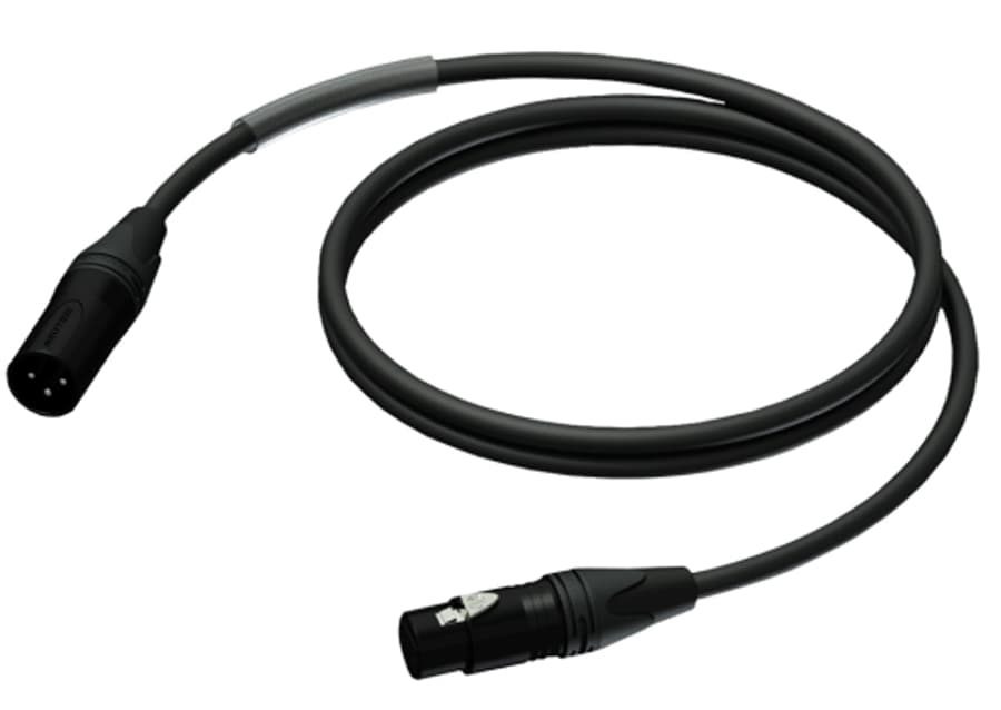 SDJ DMX3CLU03. Cable DMX 3 Pines 3 Metros