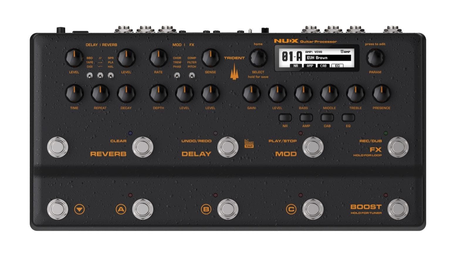 Nux Trident NME-E Modelador de Guitarra