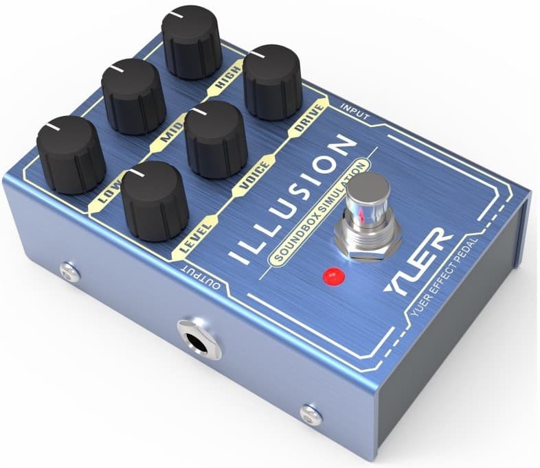 YUER ILLUSION Pedal simulador de amplificador