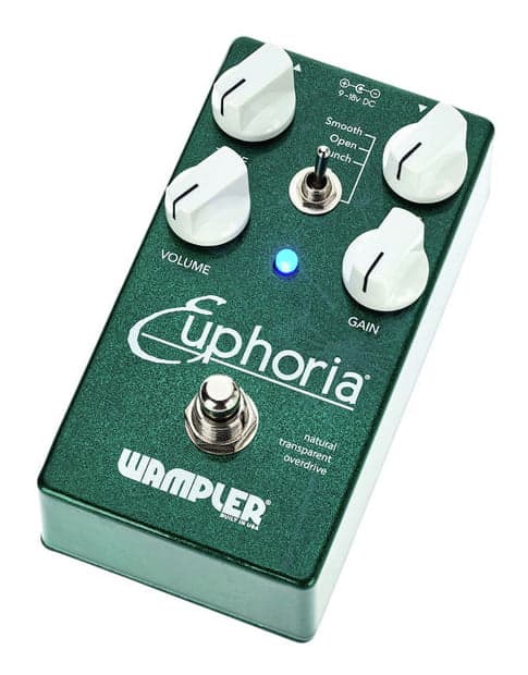Wampler EUPHORIA Overdrive Pedal de efectos