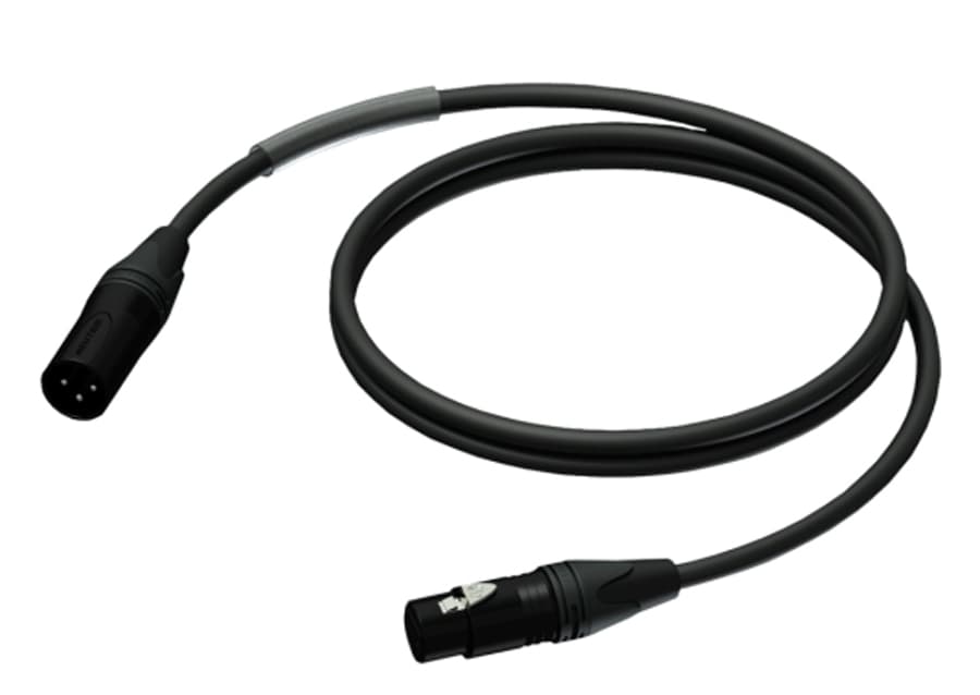 SDJ DMX3CLU010. Cable DMX 3 Pines 10 Metros