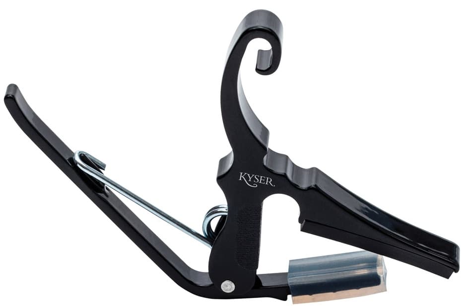 Kyser KGDBA BLACK Quick Change Cejilla Guitarra Acústica Drop D
