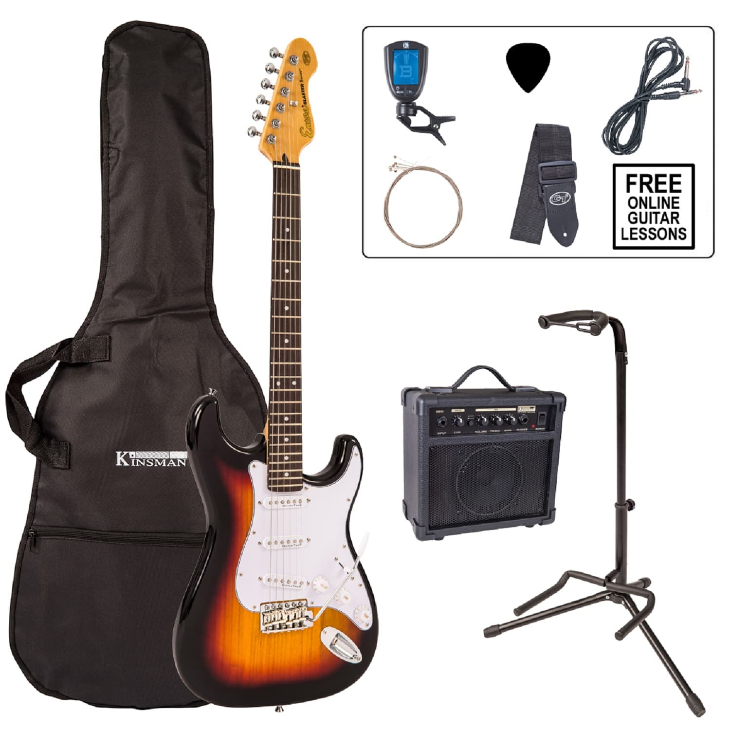 Encore E6SB Pack Guitarra Eléctrica