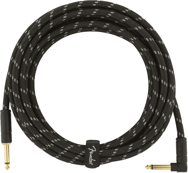 Fender Deluxe Tweed Cable Jack Mono a Jack Acodado. 4.5 metros