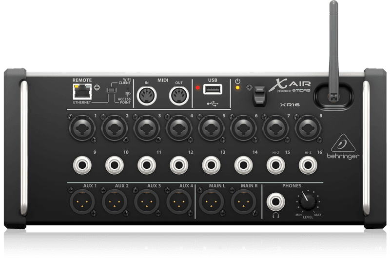 BEHRINGER X AIR XR16 ,Mezclador Digital