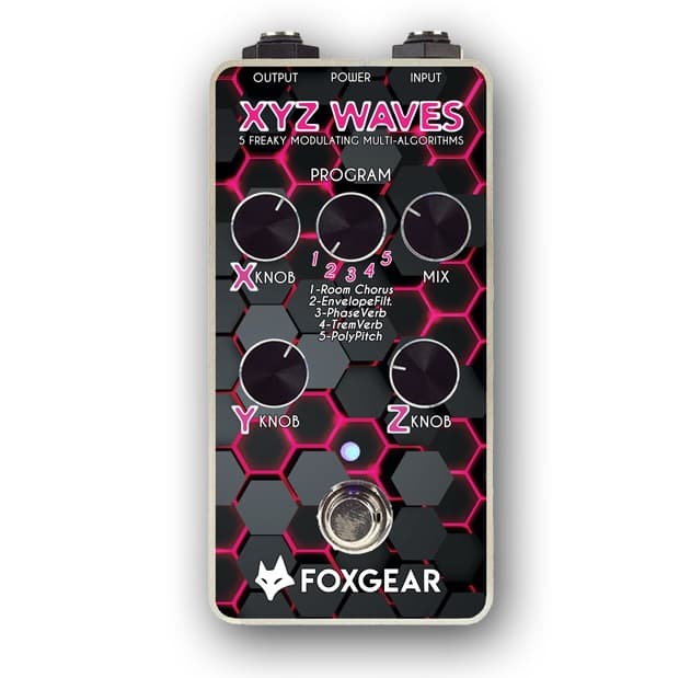 Foxgear Xyz Waves Pedal de Modulación